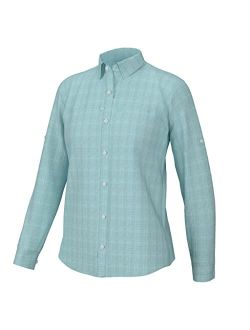Women's Tide Point Pattern Long Sleeve Shirt, Button