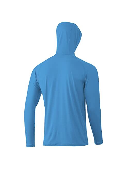 HUK Men's A1a Hoodie, Quick-Dry Performance Sweatshirt +30 UPF
