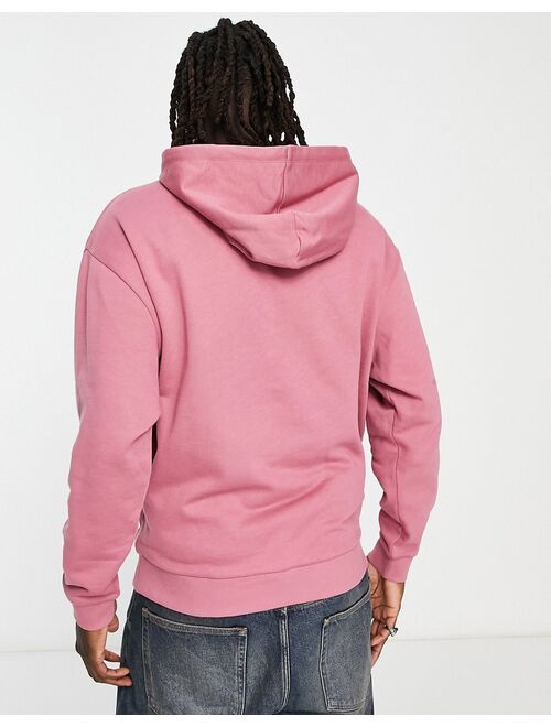 ASOS DESIGN oversized hoodie in pink