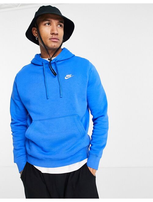 Nike Club hoodie in blue