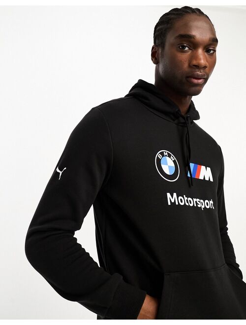 Puma BMW MMS essential hoodie in black