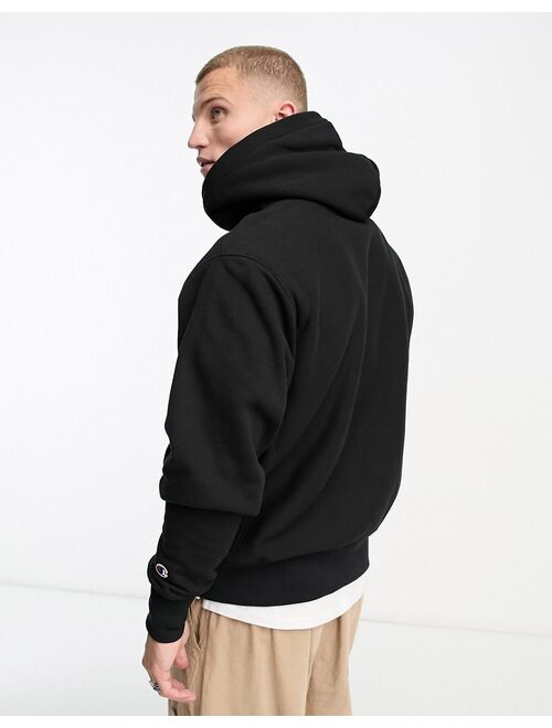 Champion reverse weave hoodie in black