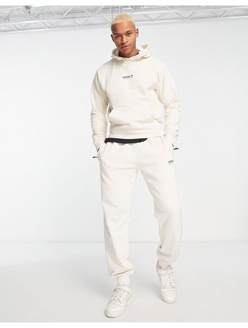 adidas Originals adventure hoodie in white
