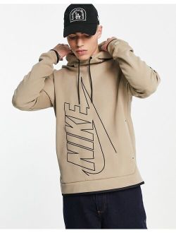 Tech Fleece hoodie in khaki