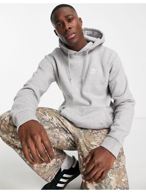 adidas Originals Essentials hoodie in gray