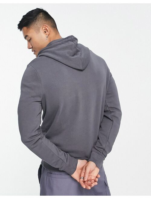 New Look Hoodie In Dark Gray