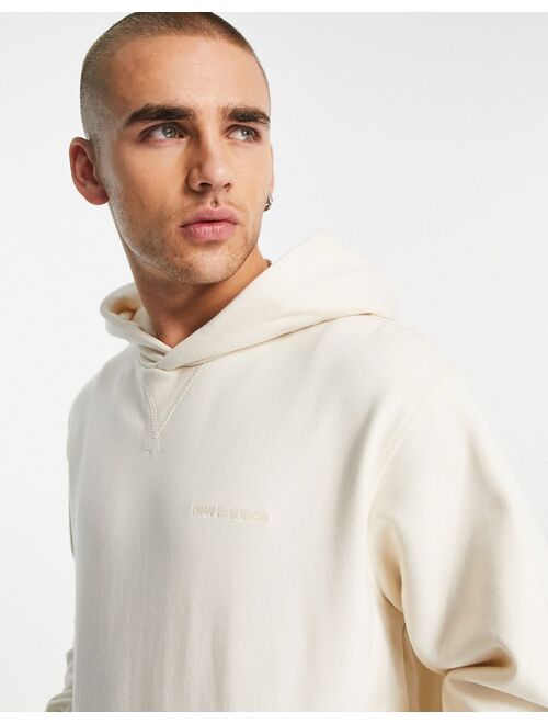 New Balance State hoodie in ivory