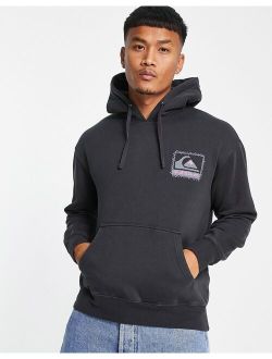 Neon Slab hoodie in black