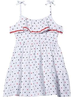 Star Print Jersey Dress (Toddler/Little Kids/Big Kids)