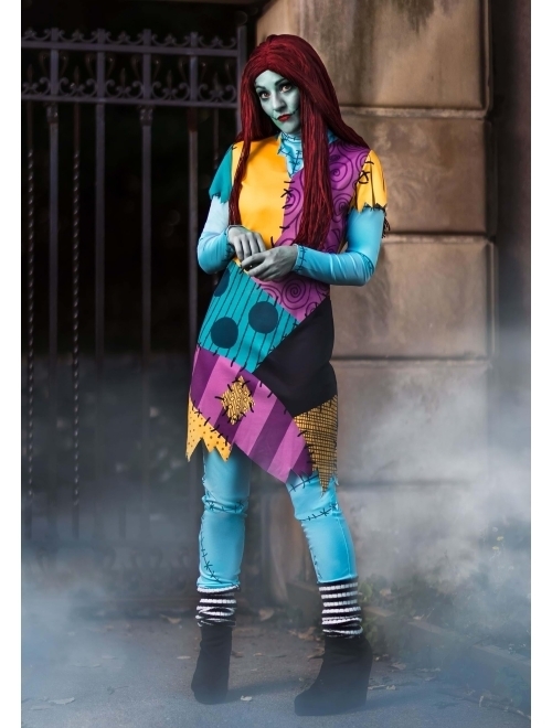 Fun Costumes Adult Nightmare Before Christmas Deluxe Sally Costume