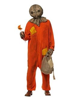 Spirit Halloween Trick r Treat Adult Sam Costume | Officially Licensed | Horror Costume | Trick r Treat Cosplay
