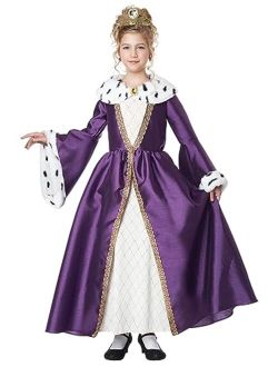 Queen for a Day Girls Royal Halloween Costume