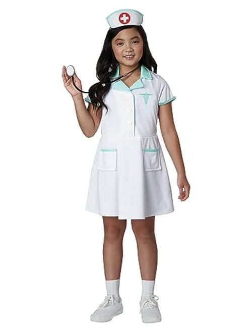 California Costumes Girls Playtime Nurse Child Halloween Costume
