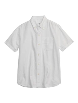 Boys' Short Sleeve Oxford Shirt
