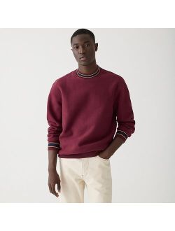 Heritage 14 oz. fleece sweatshirt with jacquard rib trim