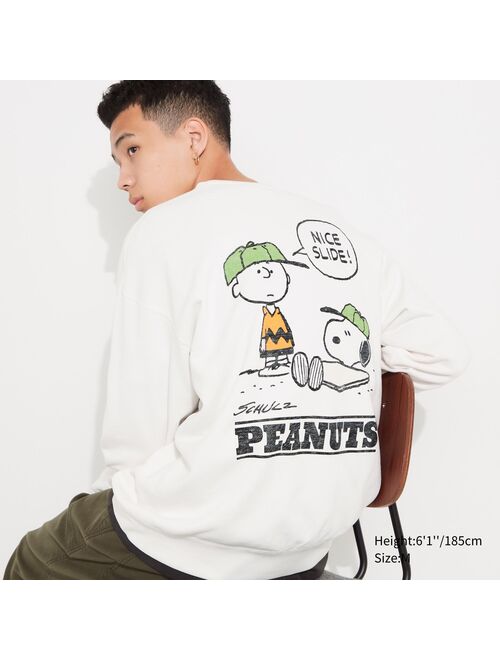UNIQLO PEANUTS Charlie Brown's Baseball Team Long-Sleeve Sweatshirt