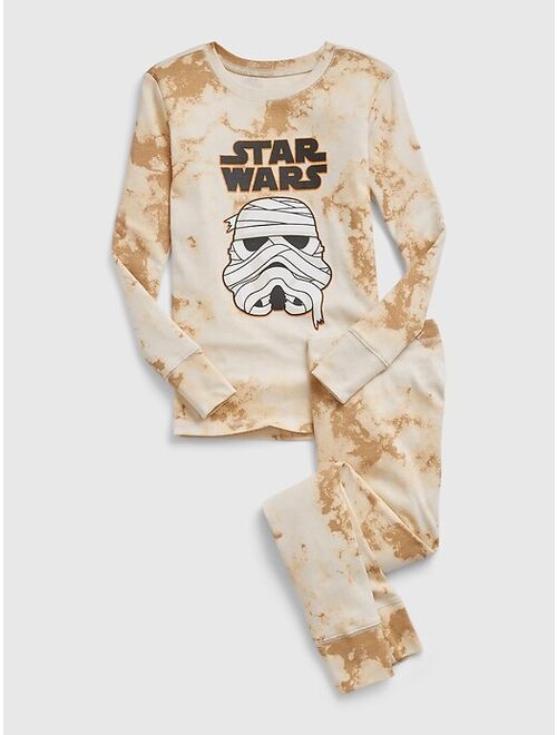 GapKids | Star Wars 100% Organic Cotton Tie-Dye Halloween PJ Set