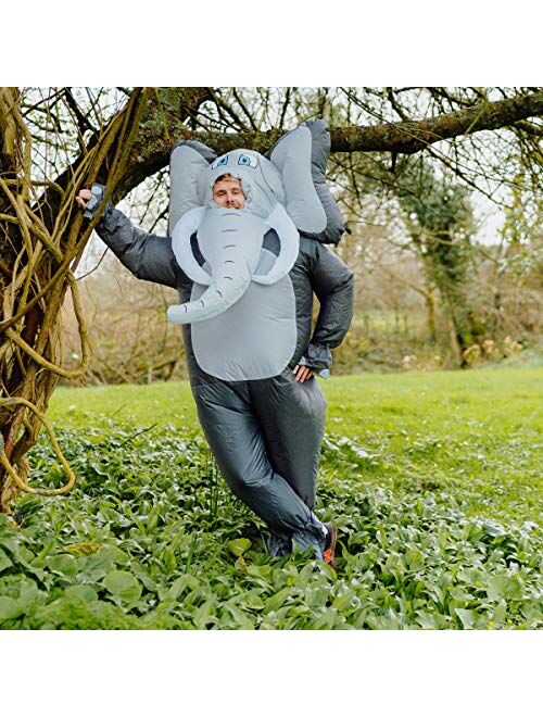 Bodysocks Fancy Dress Elephant Full Body Inflatable Costume for Adults (One Size)