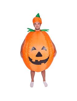 Bodysocks Fancy Dress Halloween Pumpkin Inflatable Costume for Adults (One Size)