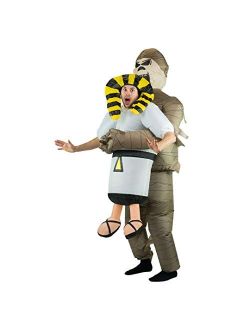 Bodysocks Fancy Dress Scary Egyptian Mummy Inflatable Costume for Adults (One Size)