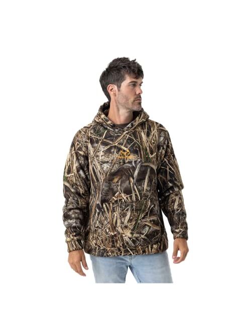 Realtree Men's Camo Midweight Hunting Performance and Sherpa Hoodies Pullover