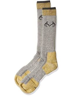 Men's Merino Uplander Boot Socks, Grey, X-Large