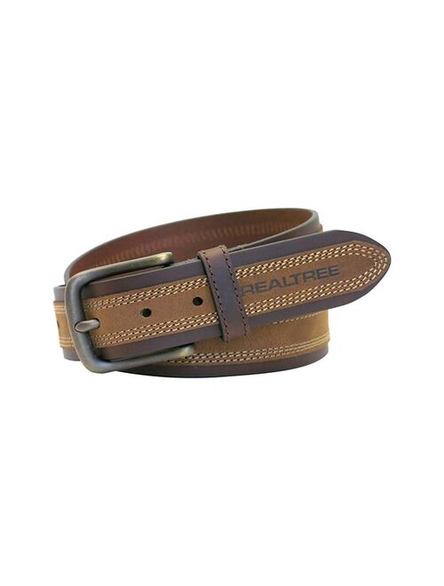 Men's Realtree Two-Tone Casual Leather Belt