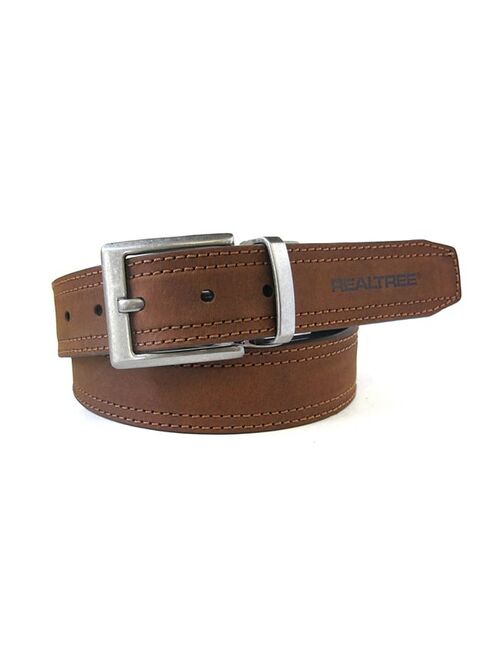 Men's Realtree Crazy Horse Reversible Leather Belt