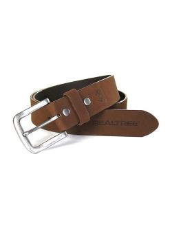Country Smooth Brown Leather Belt