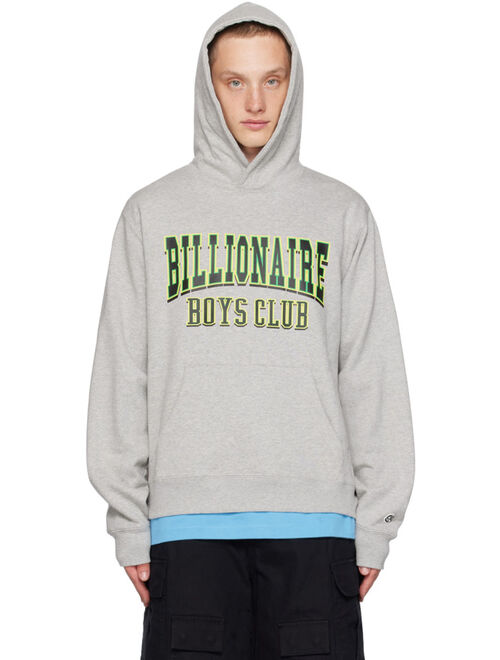 Billionaire Boys Club Gray Varsity Hoodie