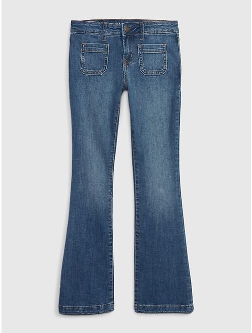 Gap Kids Low Rise Boot Jeans with Washwell