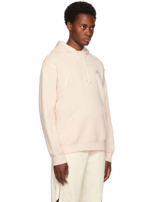 Nike Pink Sportswear Club Hoodie