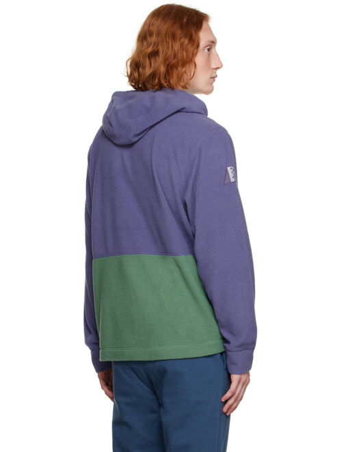The North Face Blue Embroidered Hoodie