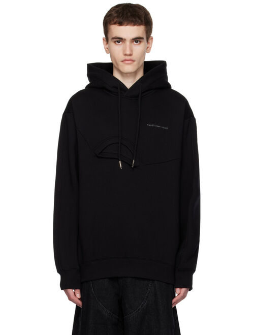 Feng Chen Wang Black Crewneck Hoodie