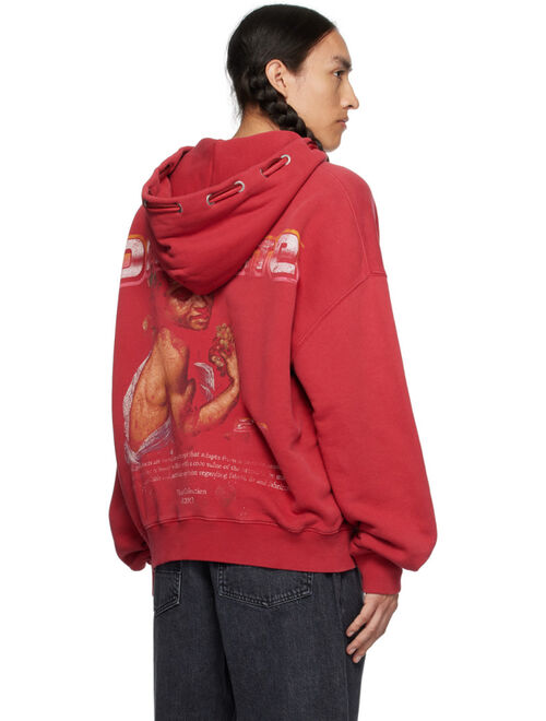 Off-White Red Digit Bacchus Hoodie