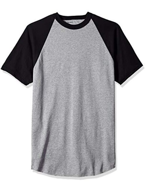 Soffe Men's Short Sleeve Baseball Tee
