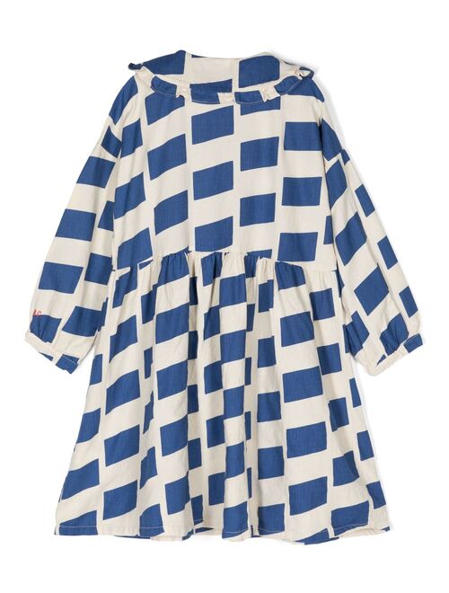 Bobo Choses Checker woven cotton dress