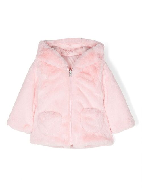 Lapin House reversible hooded jacket
