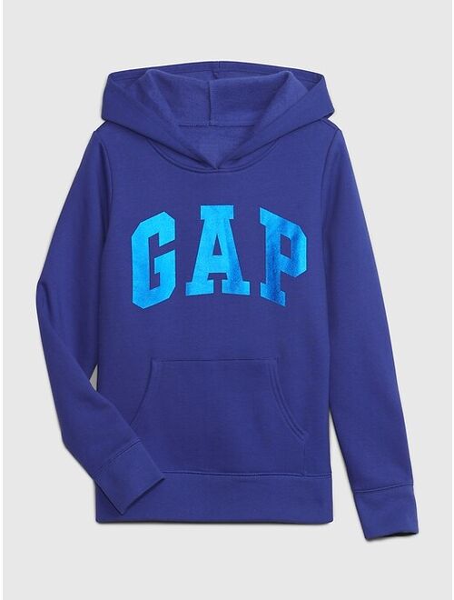Gap Kids Metallic Arch Logo Hoodie