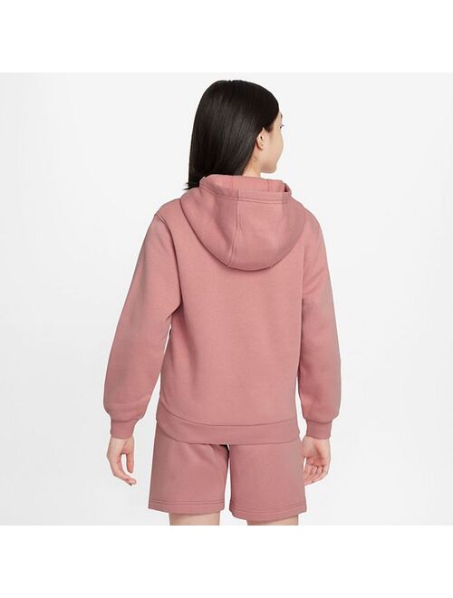 Girls 7-16 Nike Sportswear Club Fleece Graphic Hoodie
