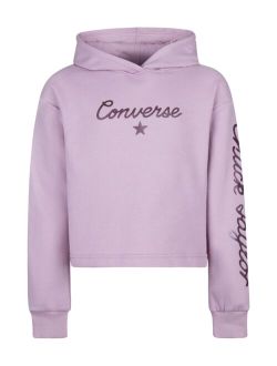 Big Girls Shine Core Boxy Hooded Sweatshirt