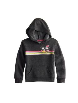 disneyjumping beans Girls 4-12 Disney's Mickey and Minnie Mouse Pullover Hoodie by Jumping Beans