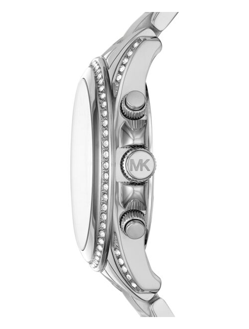 MICHAEL KORS Women's Chronograph Blair Stainless Steel Bracelet Watch 39mm