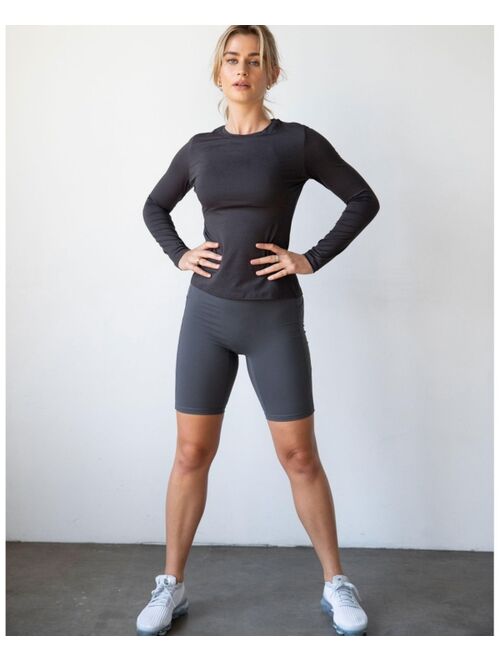 REBODY ACTIVE To Practice Compression Long Sleeve Top for Women
