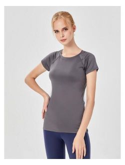 REBODY ACTIVE Miracle Play Short Sleeve Top for Women