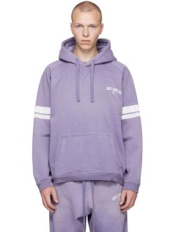 USA Purple Relaxed Hoodie