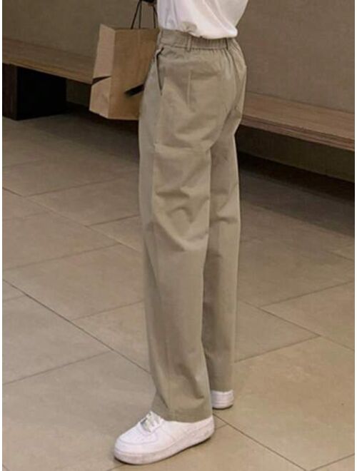 DAZY Men Slant Pocket Straight Leg Pants