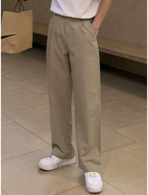 DAZY Men Slant Pocket Straight Leg Pants