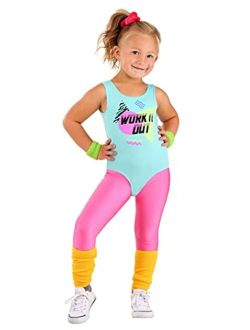 Toddler Girl's Totally 80s Workout Costume