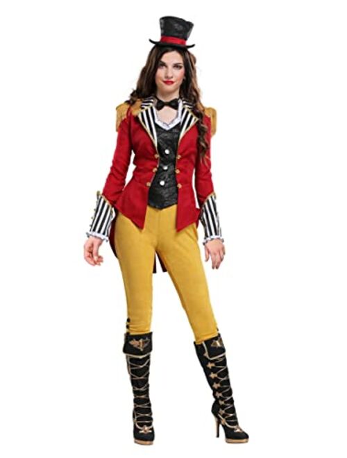Fun Costumes Adult Big Top Circus Costume Women's Ravishing Ringmaster Costume